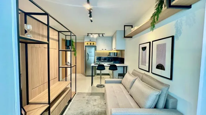 Studio Mobiliado no Independência 915