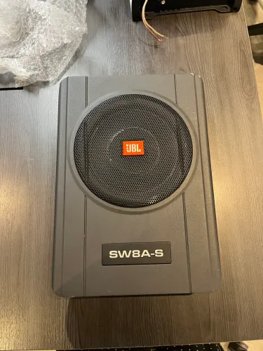 Caixa Amplificada Slim Sub 8 Pol Sw8a-s Ativos Jbl