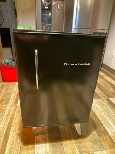Frigobar Brastemp Retrô Compacto 76L - Preto - Funcionando Perfeitamente