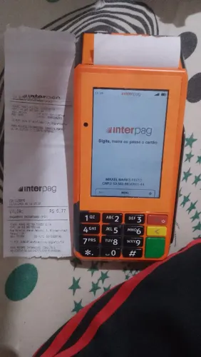 Maquininha inter pj tenho conta dela!