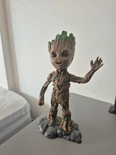 Boneco do Groot Action Figure decorativa