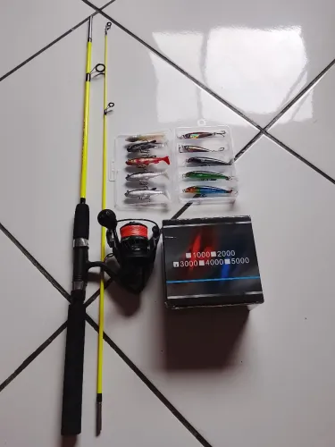 Kit de pesca completo 