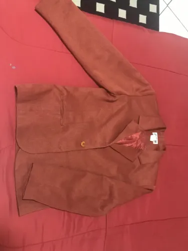 Blazer marrom/ forrado