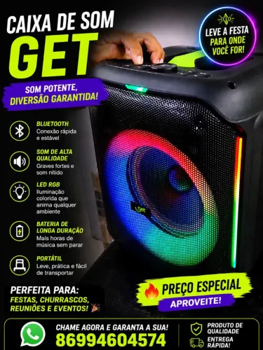 Venda de caixa de som profissional