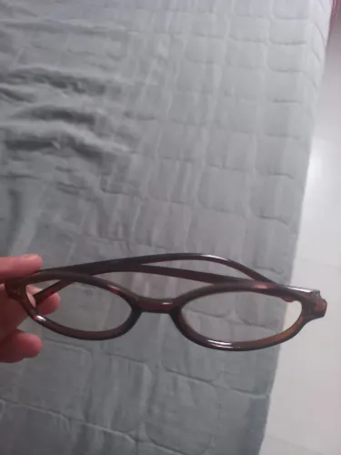 Armação Óculos Vermelho Retrô