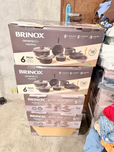 Jogo de panela - Brinox 6 & 5 peças 
