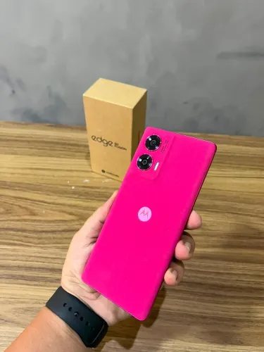 Motorola edge 50 Fusion rosa novo lacrado / levo até você
