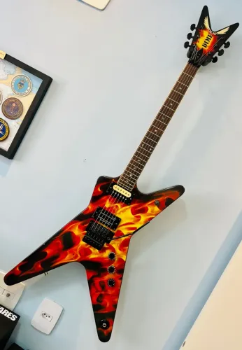 Dean ML O Flame Dimebag Darrell Signature Coreia 