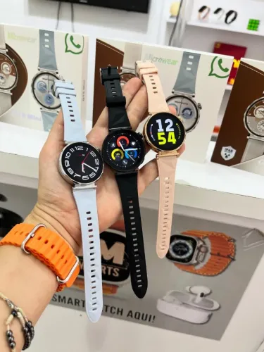 Smartwatch Microwear GT5 Mini | ChatGPT, WhatsApp e Ligações Bluetooth