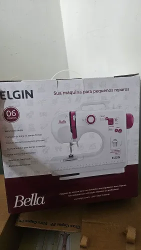 máquina de costura ella belgin nova