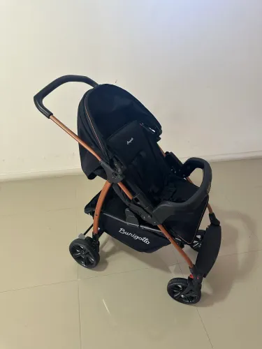 BURIGOTTO Carrinho de Bebê Ecco + Bebê Conforto Touring X