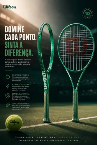 Wilson Blade V10 2026 | 305g | L2 | Nova | Brindes