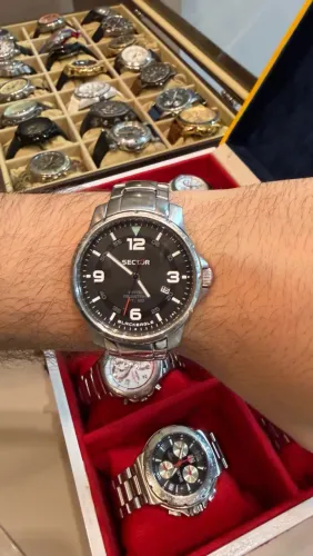 Relógio Sector Black Eagle Pilot - Italia Suíça