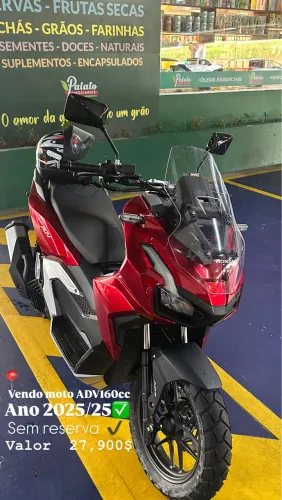 Vendo moto adv 160cc ano 2025/25 valor 26,900$