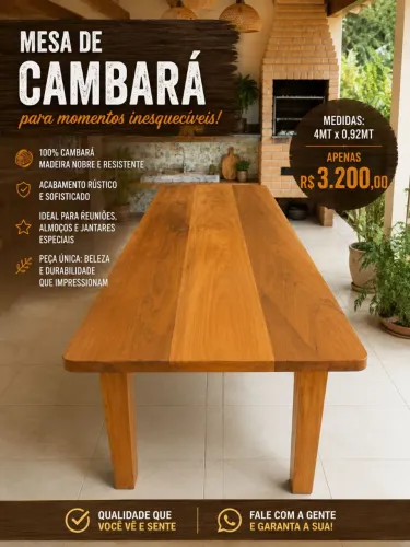 Messa 100% Cambará