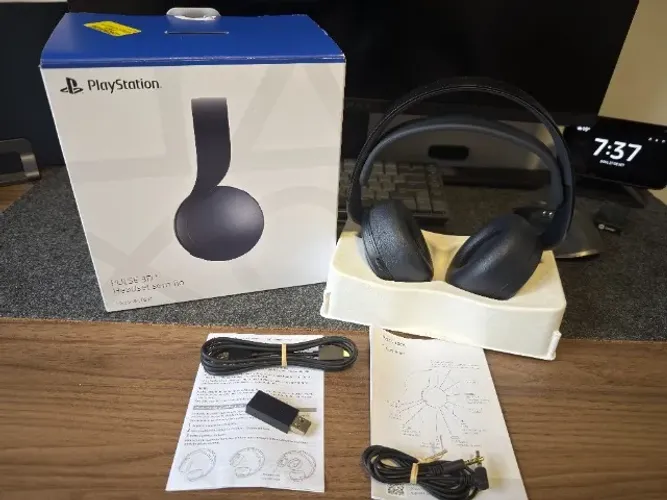 Headset Sony Pulse 3D - Playstation 5 | Completo na caixa