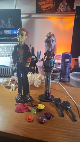 Abbey e Heath Home Ick MONSTER HIGH