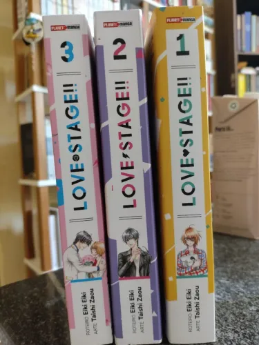 Mangá BL Love Stage!! (completo em 3 volumes)