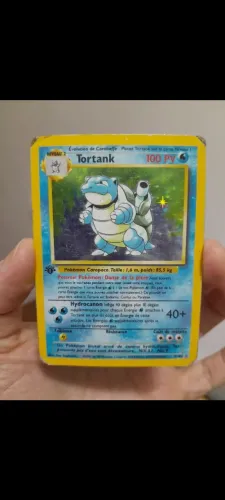Carta pokemon blastoise base  set  Francesa 