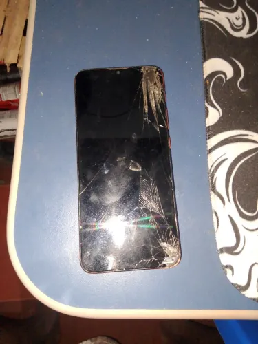 Moto E7 Power tela quebrada para sucata