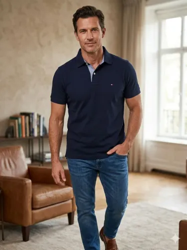 TOMMY HILFIGER CAMISA POLO TAM M 