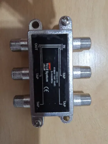 Divisor 1x4 Telesystem TV digital e CATV