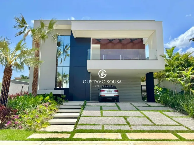 Casa com 5 dormitórios à venda, 366 m² por R$ 2.990.000,00 - Cidade Alpha - Eusébio/CE