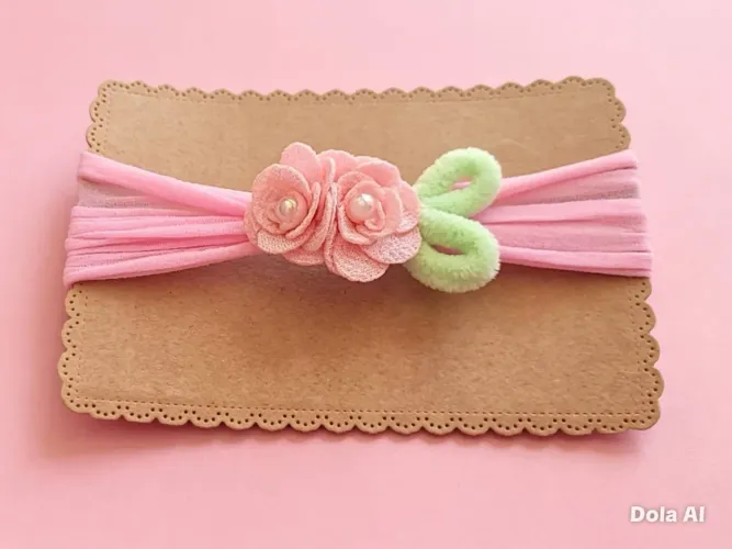 Faixa de cabelo para bebê