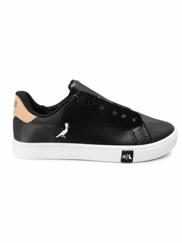 Sapatênis Reserva Masculino Casual Preto Couro Sintético