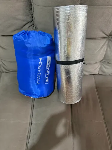 Saco de dormir com placa térmica 