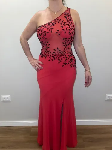 Vestido Crepe + Brilho
