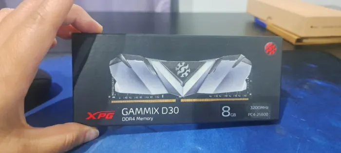 Memória Ram Xpg Gammix D30 8gb 3200mhz Ddr4 Cinza - Garantia