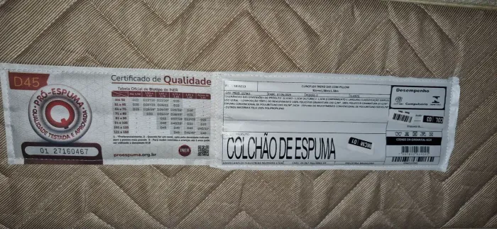 Colchão de espuma CLINOFLEX TREND