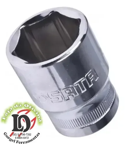 Soquete sextavado 1/2 24mm - SATA-ST13315SC