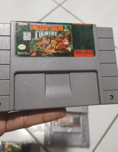Cartucho Super Nintendo Donkey kong 1