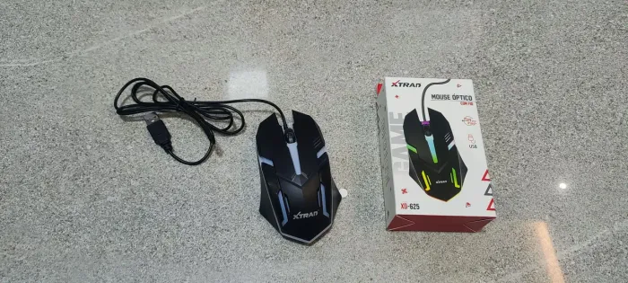 Mouse gamer RGB xtrad usb