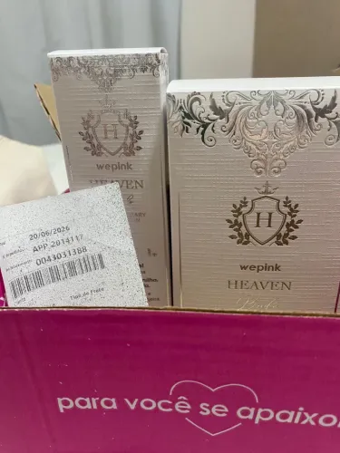 Perfume + creme feminino Heaven Bride - Wepink