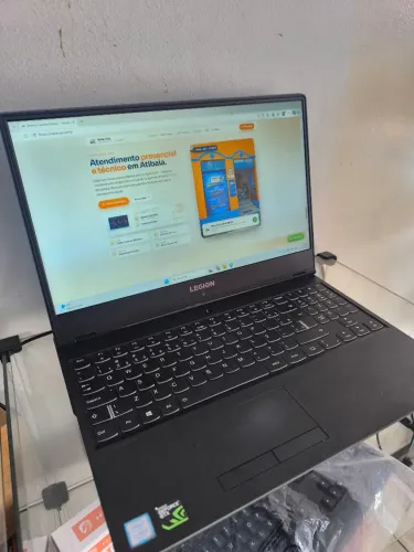 Notebook Gamer Lenovo Legion i5 8ª Ger, GTX 1050 4GB, 8GB, SSD