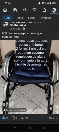Cadeira de rodas top