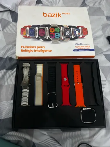 Relógio Bazik Prime W68 com kit de pulseiras LEIA O ANÚNCIO