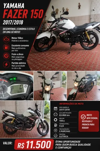 Fazer 150 2017/2018