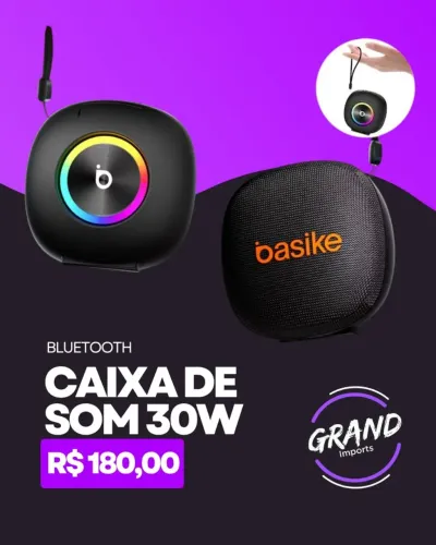 Caixa de som Bluetooth 30w