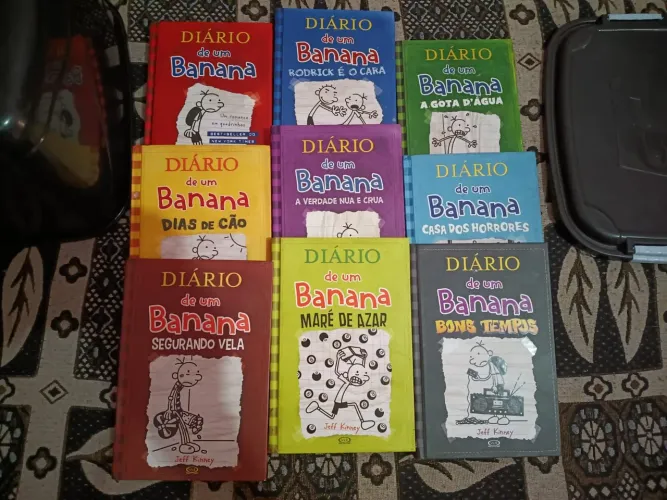 Diário de um banana Vol 1-8 e 10