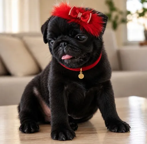 Pug fêmea