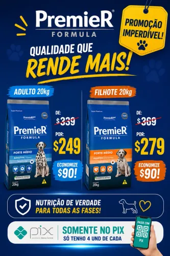 Ração Premier 20 KG 