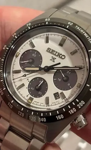 IMPERDÍVEL Seiko Speedtimer Panda Crono SSC961