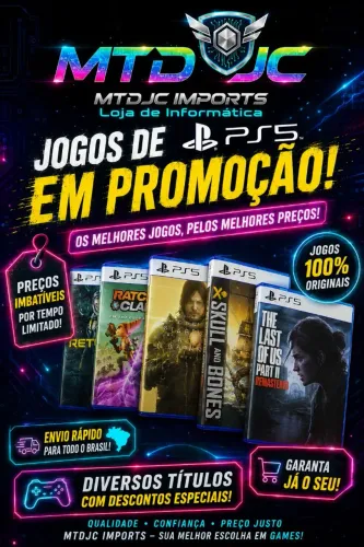 Jogos de ps5 na promoção