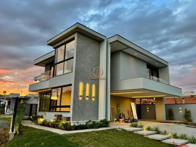 Casa à venda em Campinas, Swiss Park, com 3 suítes, com 313 m², Residencial Davos - Swiss