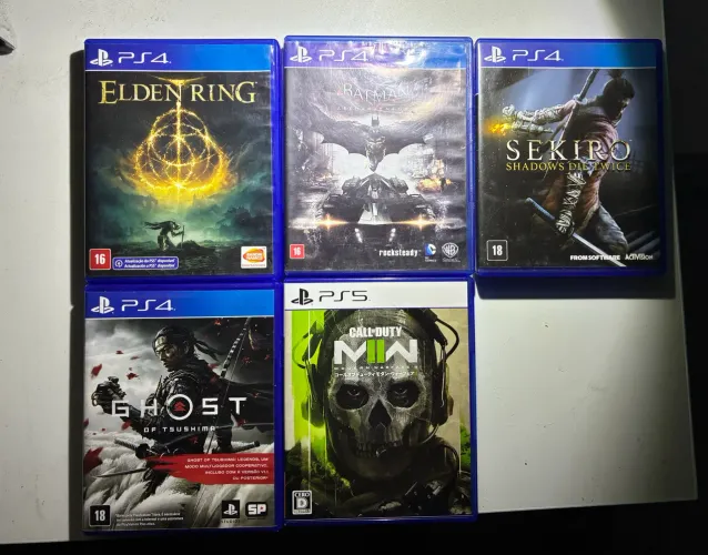 Jogos ps4/ps5 lote 