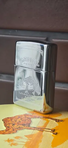 Zippo Camel Lata Metal Novo Lacrado 1995